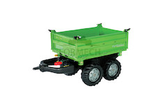 Deutz Mega Třístranný sklápěcí přívěs, zelený