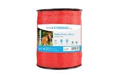 Elektrická páska s šířkou 40 mm, oranžová, délka 200 m