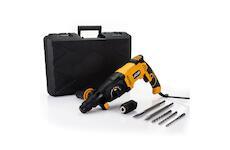 Elektrická příklepová vrtačka JCB RH1050 + přenosný kufr