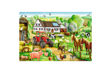 Farma Puzzle, 100 dílků <br> od 6 let