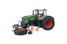 Fendt 1050 Vario s mechanikem a vybavením dílny