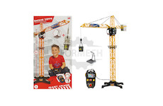 Giant Crane, mit Kabelfernsteuerung für links, rechts, auf, ab, offene Kabine für Figur, 350° drehbar, Zubehör, Höhe: 100 cm