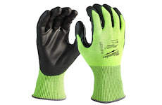 Hi-Vis Cut D Gloves Hi-Vis Cut D Gloves - 7/S - 1pc