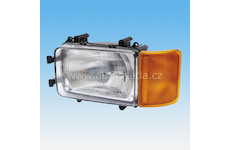 HLAVNÍ SVĚTLOMET S MANUÁLNÍM OVLÁDÁNÍM A SE SMĚROVOU SVÍTILNOU (KOMPLET)