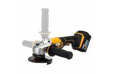 JCB aku úhlová bruska 115mm + taška + 2 baterie