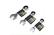 JCB Očkoplochý klíč 16 mm s ráčnou, krátký