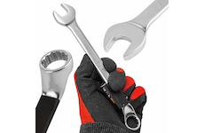 JCB Očkoplochý klíč vyhnutý 17 mm