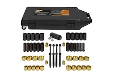 JCB Sada adaptérů, posuvek a ložisek ovládacího ramena lisu 49 ks