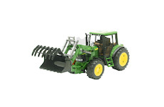 John Deere 6920 S čelním nakladačem