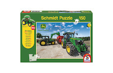 John Deere Puzzle mit SIKU Traktor 150 dílků <br> od 7 let