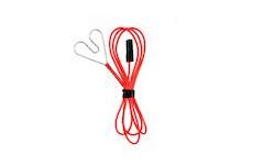 Kabel červený připojovací k monitorovacímu zařízení  pro elektrický ohradník - 100 cm