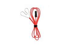 Kabel červený připojovací k monitorovacímu zařízení pro elektrický ohradník - 300 cm