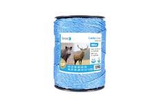 Lanko pro elektrický ohradník, průměr 3 mm, modré, délka 400 m, 0,17 Ω/m