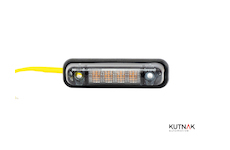 LED BOČNÍ POZIČNÍ SVÍTILNA ORANŽOVÁ, 12-36V + 0,15 M KABEL