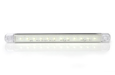 LED POZIČNÍ SVĚTLO BÍLÉ SLIM WAS, 9-33V + 0,39 M K