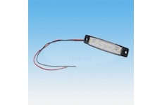 LED PŘEDNÍ POZIČNÍ SVÍTILNA ČIRÁ 12V + 0,7 m KABEL