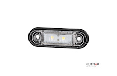 LED PŘEDNÍ POZIČNÍ SVÍTILNA ČIRÁ POSIPOINT II + 0,5 m KABEL P&R