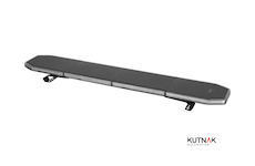 LED RAMPA S OVLÁDACÍM PANELEM, 1200 MM, 12-24V, ORANŽOVÁ, NOČNÍ + DENNÍ REŽIM