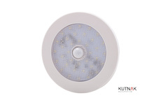 LED SVÍTILNA INTERIÉRU 132 MM + PIR SENZOR + 0,4 M KABEL
