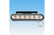 LED VÝSTRAŽNÉ SVĚTLO ORANŽOVÉ, 9-33V + 0,25 m KABEL