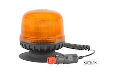 LED VÝSTRAŽNÝ MAJÁK, MAGNETICKÝ, 12-24V + 2,5 M KABEL