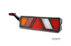 LED ZADNÍ SKUPINOVÁ SVÍTILNA S INTEGROVANOU BOČNÍ POZIČNÍ SVÍTILNOU A SE ZADNÍM KONEKTOREM