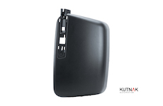 LEVÝ PLASTOVÝ KRYT HLAVNÍHO ZRCADLA - ČERNÝ