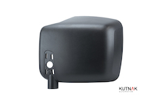 LEVÝ PLASTOVÝ KRYT ÚHLOVÉHO ZRCADLA - ČERNÝ