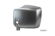 LEVÝ PLASTOVÝ KRYT ÚHLOVÉHO ZRCADLA - ŠEDÝ