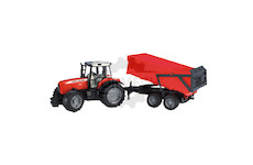Massey Ferguson 7480 Se sklápěcím přívěsem