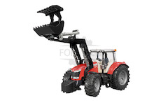 Massey Ferguson 7600 s čelním nakladačem
