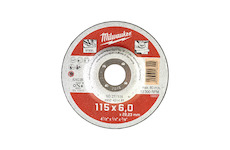 Metal grinding discs - contractor series SG 27 / 115 x 6 x 22 mm Contractor series - 25 pcs