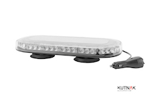 MINI LED RAMPA, MAGNETICKÁ, 400 MM, 12-24V, ORANŽOVÁ