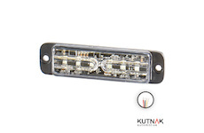 Modrá výstražná LED rampa