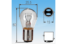 ORIGINÁLNÍ ŽÁROVKA P21 4W 12V MAGNETI MARELLI