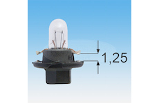 ORIGINÁLNÍ ŽÁROVKA PBX4 1,2W 12V MAGNETI MARELLI