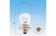 ORIGINÁLNÍ ŽÁROVKA S3 12V MAGNETI MARELLI