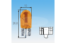 ORIGINÁLNÍ ŽÁROVKA W5W 12V A MAGNETI MARELLI