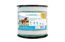 Páska pro elektrický ohradník, šířka 40 mm, zeleno-bílá, délka 200 m