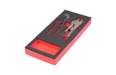 Pliers Set Foam Insert Waterpump Pliers and Locking Pliers Set Foam Insert - 2 pcs