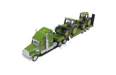 Podvalník Se dvěma John Deere 6920