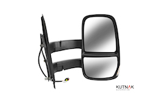 PRAVÉ ZRCADLO ELEKTRICKY OVLÁDANÉ BEZ TEPLOTNÍHO SENZORU + DLOUHÝ DRŽÁK