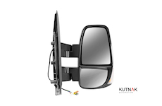 PRAVÉ ZRCADLO ELEKTRICKY OVLÁDANÉ BEZ TEPLOTNÍHO SENZORU, VYHŘÍVANÉ + KRÁTKÝ DRŽÁK