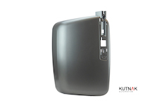 PRAVÝ PLASTOVÝ KRYT HLAVNÍHO ZRCADLA - ŠEDÝ