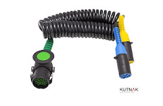 PROPOJOVACÍ KABEL. 1x 15-PÓLOVÝ + 2x 7-PÓLOVÝ 24V