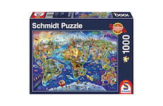 Puzzle, Entdecke unsere Welt, 1000 Teile 