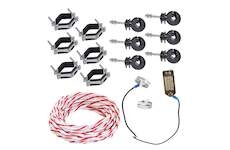 Sada pro elektrifikaci kovové brány pro elektrický ohradník