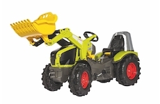 Trettrecker mit Lader X-Trac Premium Claas Axion 950