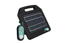 Solární přenosný RF zdroj pro elektrický ohradník fencee solar DUO RF SDX08 s ovladačem