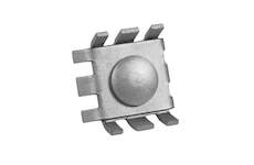 Spojka na ohradníkové dráty do 2,5 mm, pozink se šroubem závit M8 - 5 ks